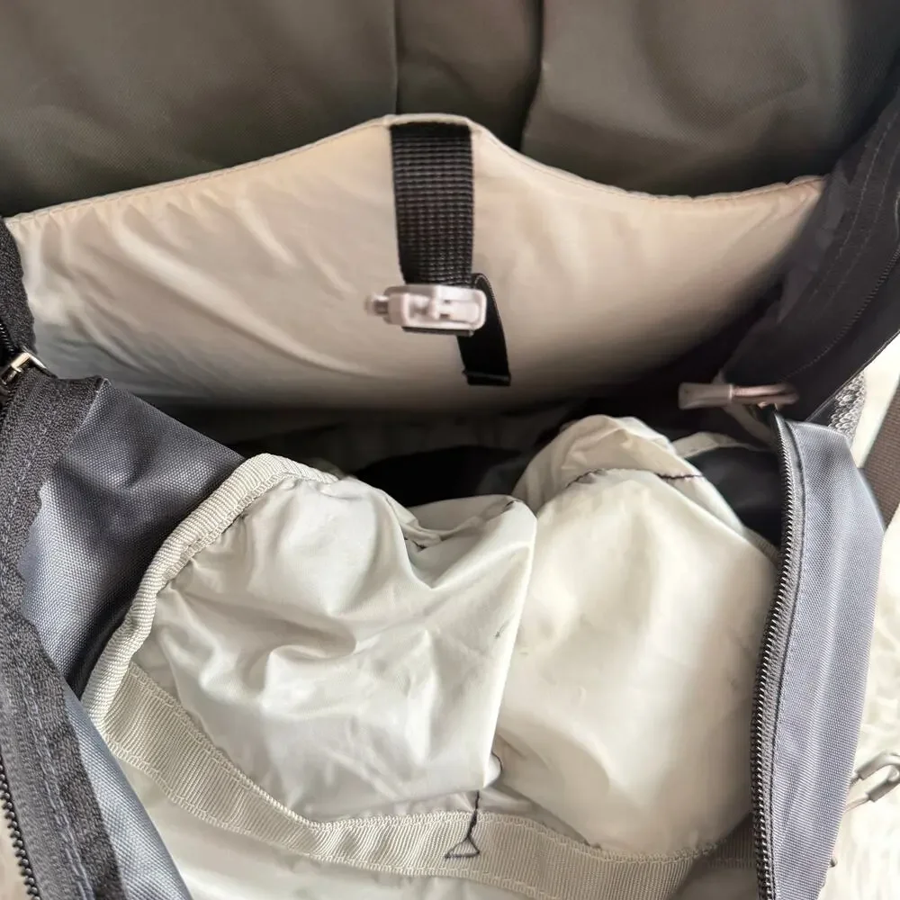 Osprey Daylite Plus Backpack in Black featuring a front stash pocket - Picture 10 of 14